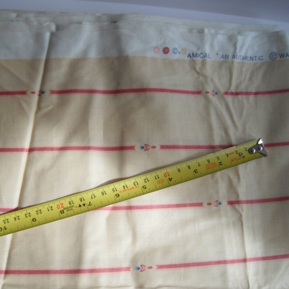 3.75 Yards Fabric Amical An Authentic Waverly Screen Print W-53" 100%-Cotton